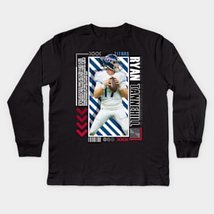 Ryan Tannehill Paper Poster Version 10 Kids Long Sleeve T-Shirt